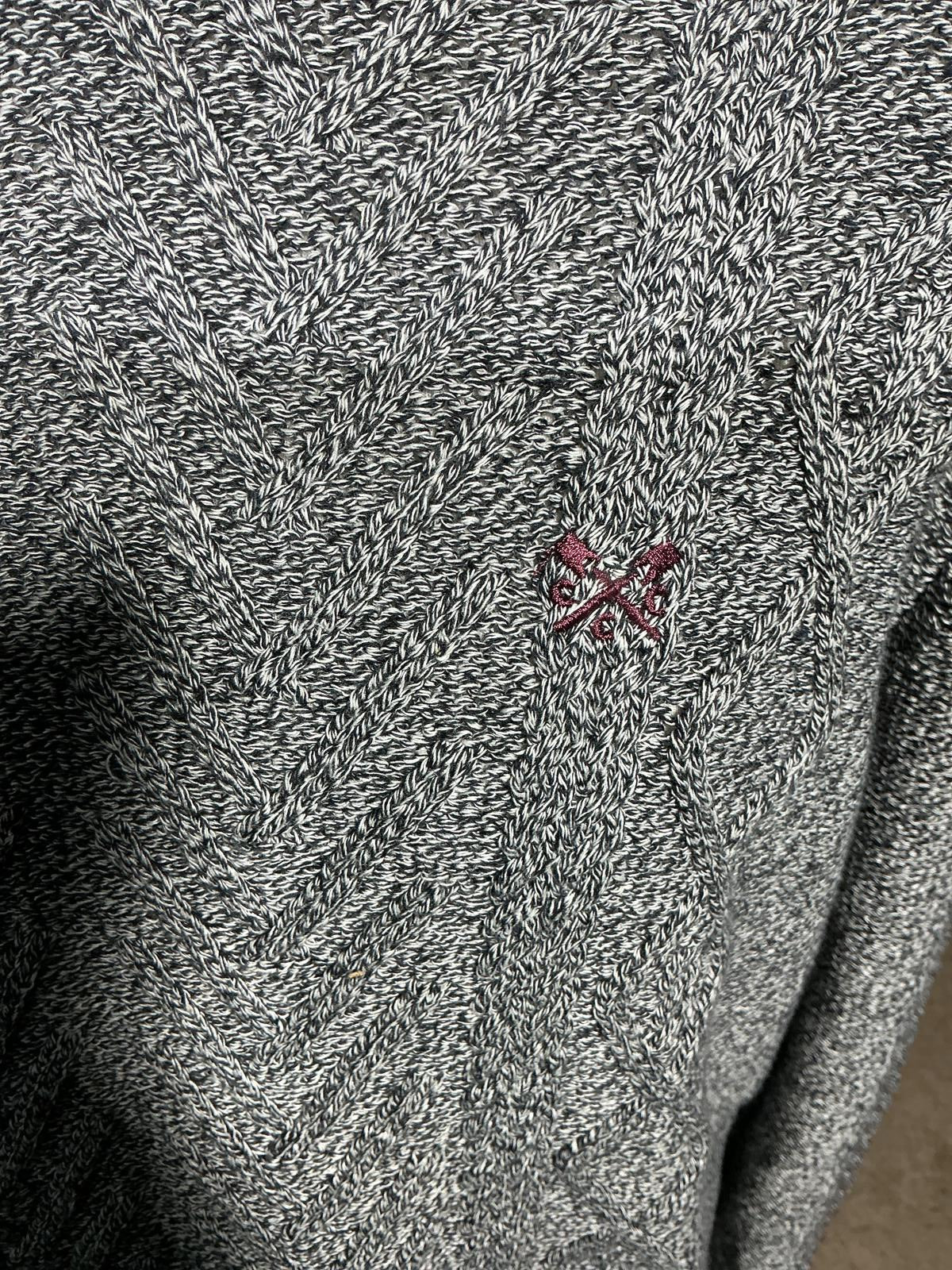 Crew Comapny Men's Grey Crew Neck Sweater