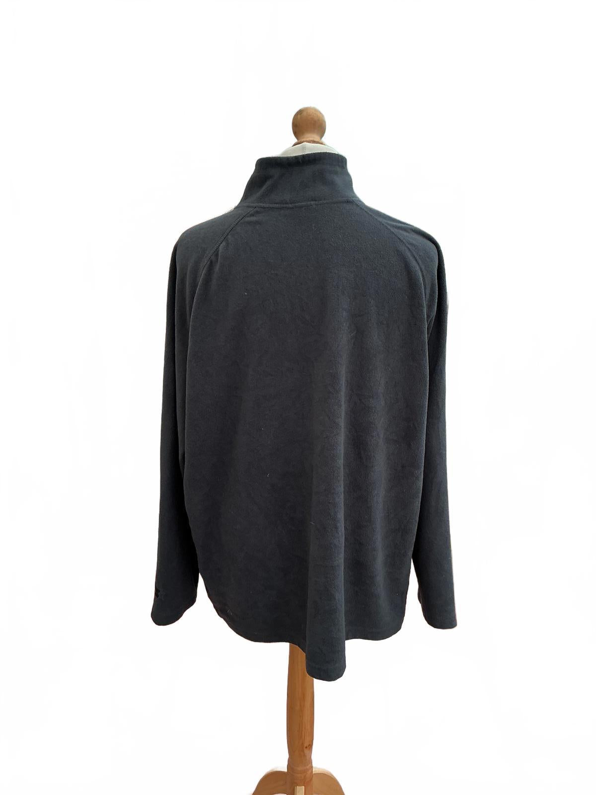 Men's Star Grey Fleece Pullover Jumper Size Regular Xxl Comfortable Warm