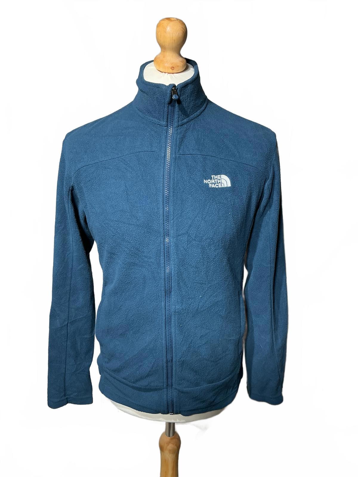 The north face men’s full zip fleece small