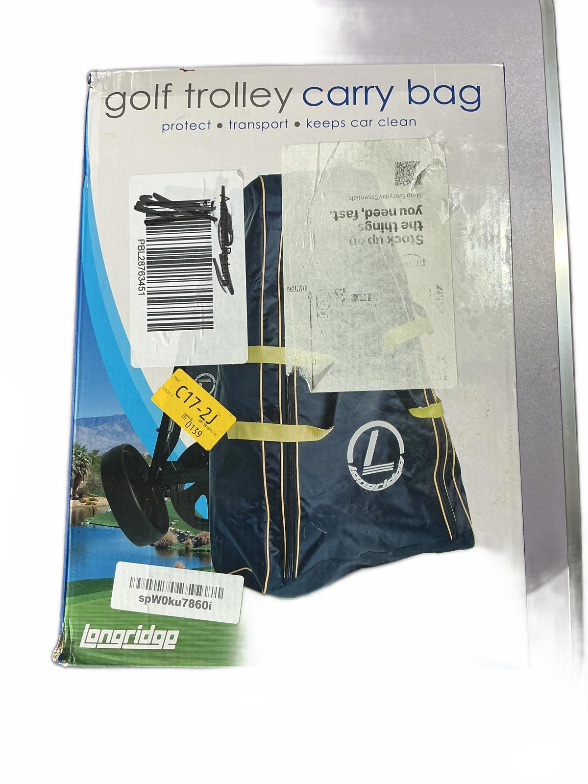 Longridge Golf Trolley Carry Bag 92cm