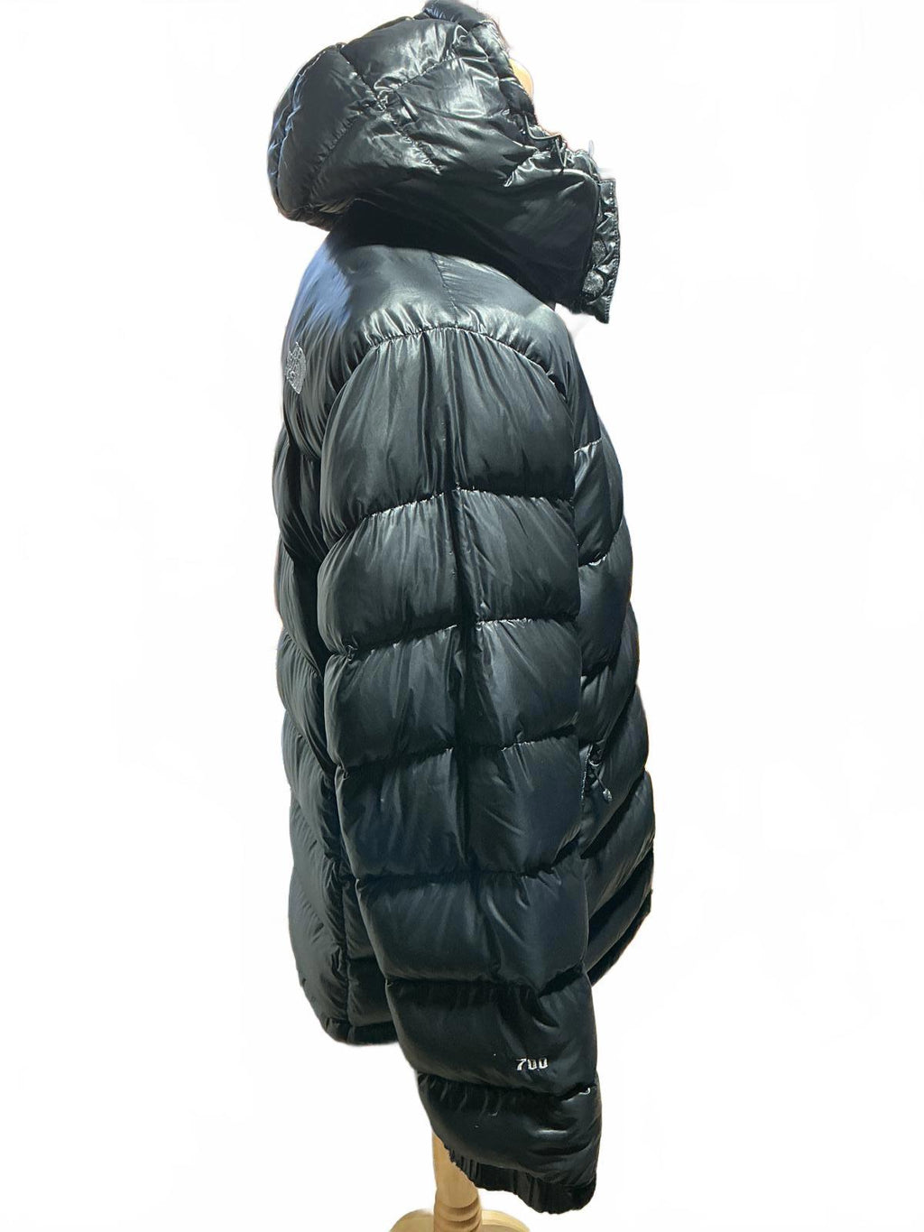 The North Face Men's Black Puffer Jacket with Hood