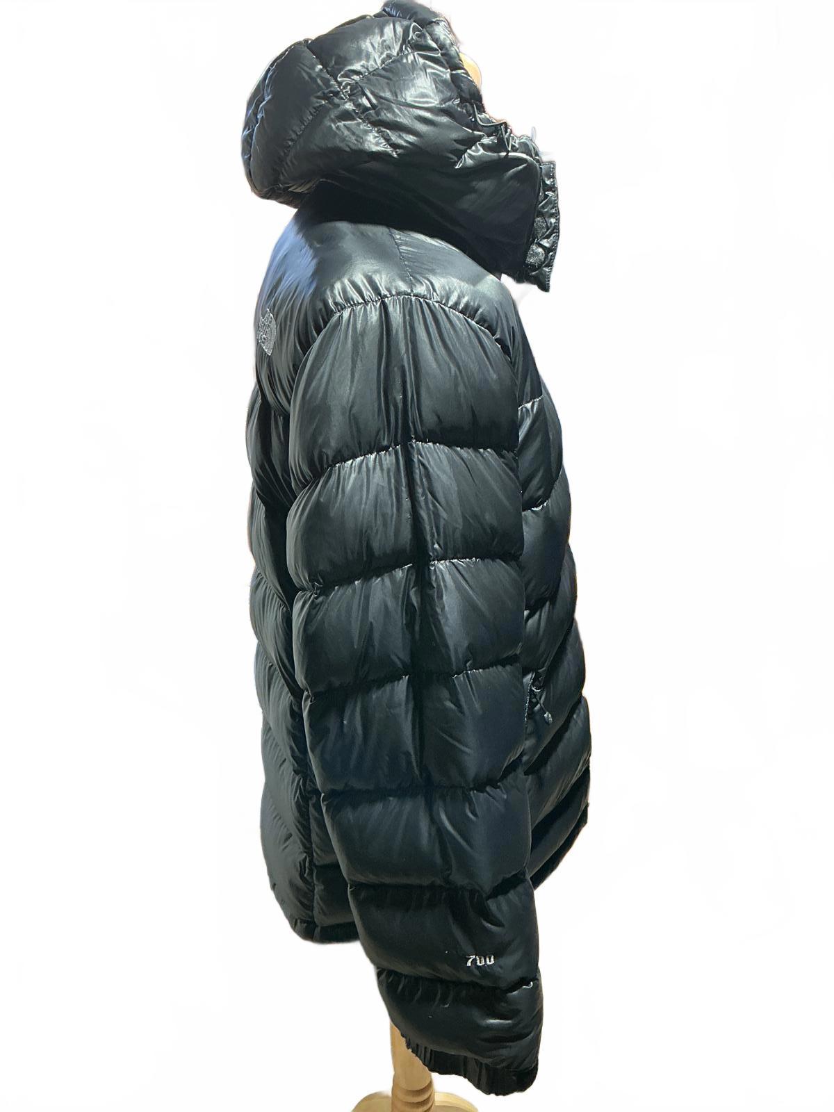 The North Face Men's Black Puffer Jacket with Hood