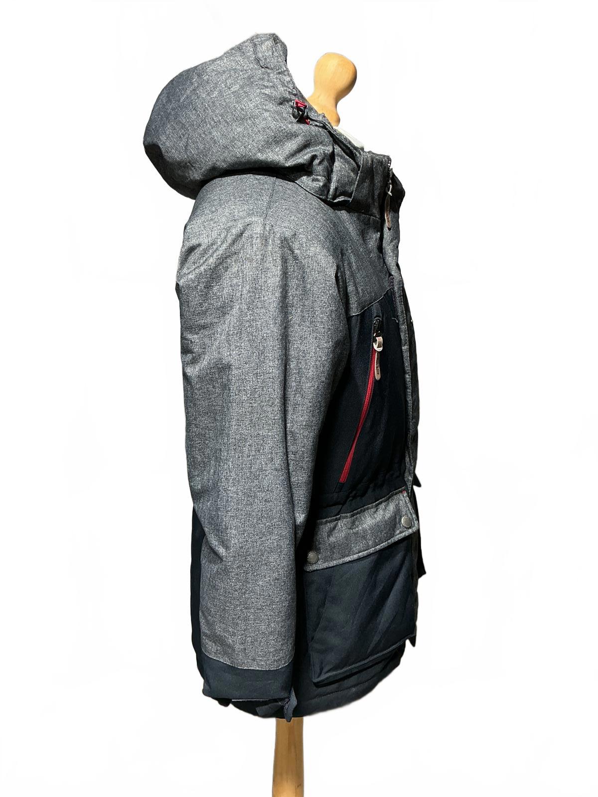 Mountain Equipment Men's Two-Tone Insulated Parka Jacket with Hood