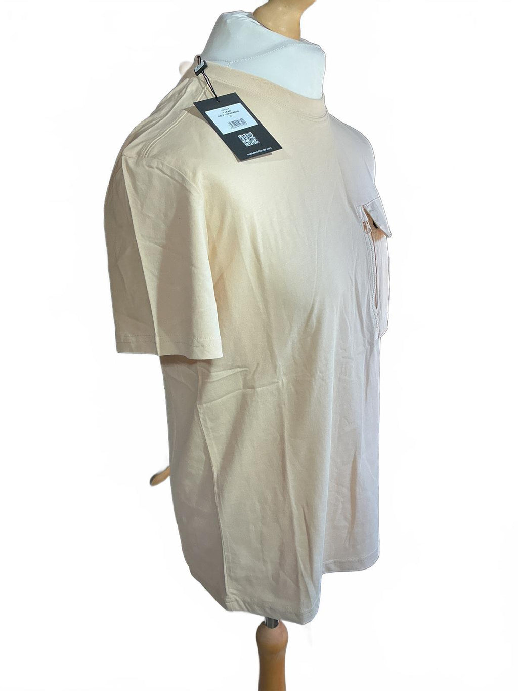 Weekend Offender Takaji Deep Champagne T-Shirt with Chest Pocket Size Regular M