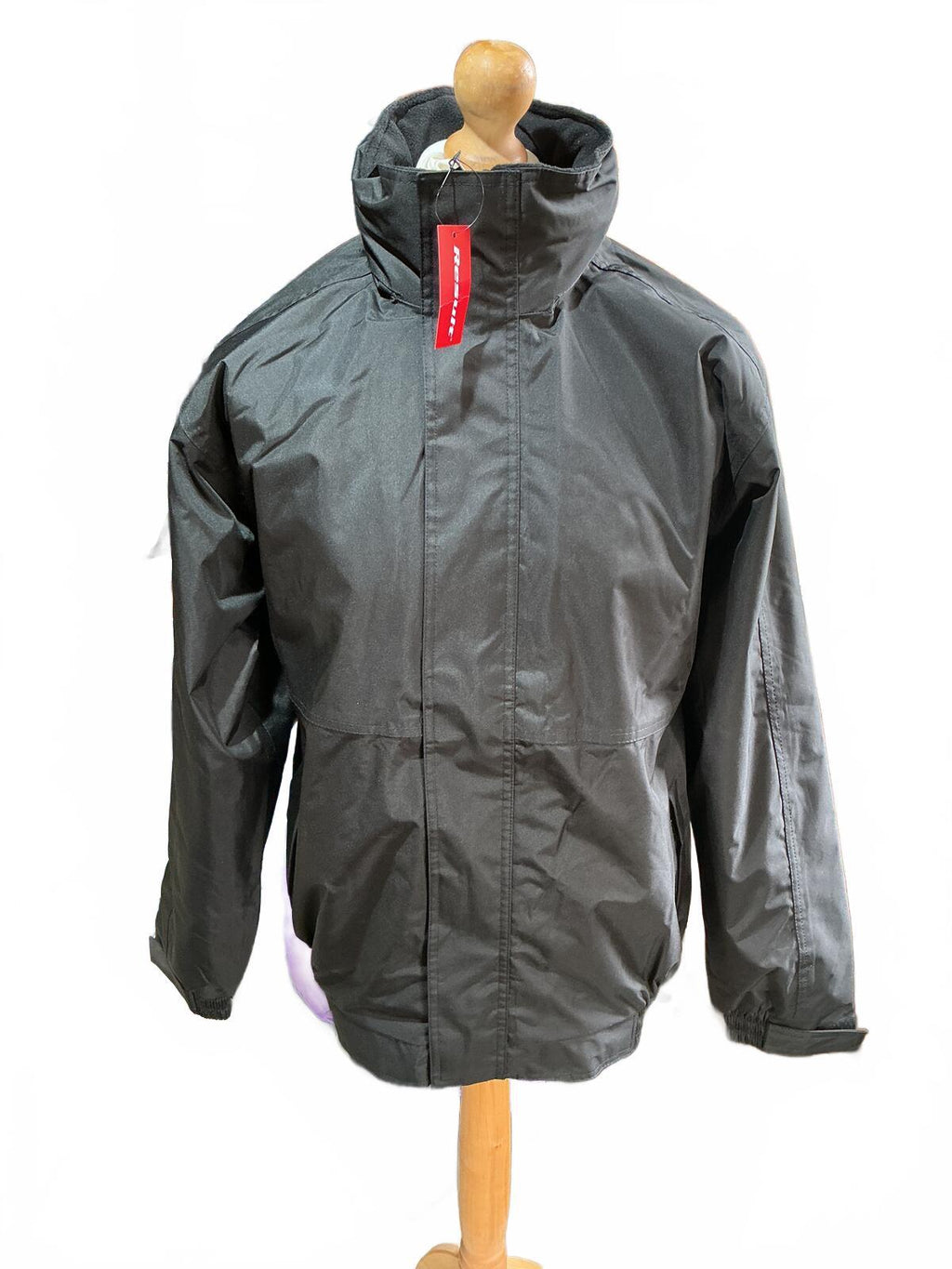 Result Black Waterproof Jacket Size Regular M Stylish Outdoor Workwear Coat