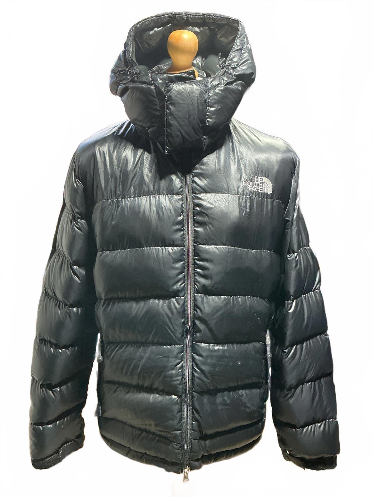 The North Face Men's Black Puffer Jacket with Hood