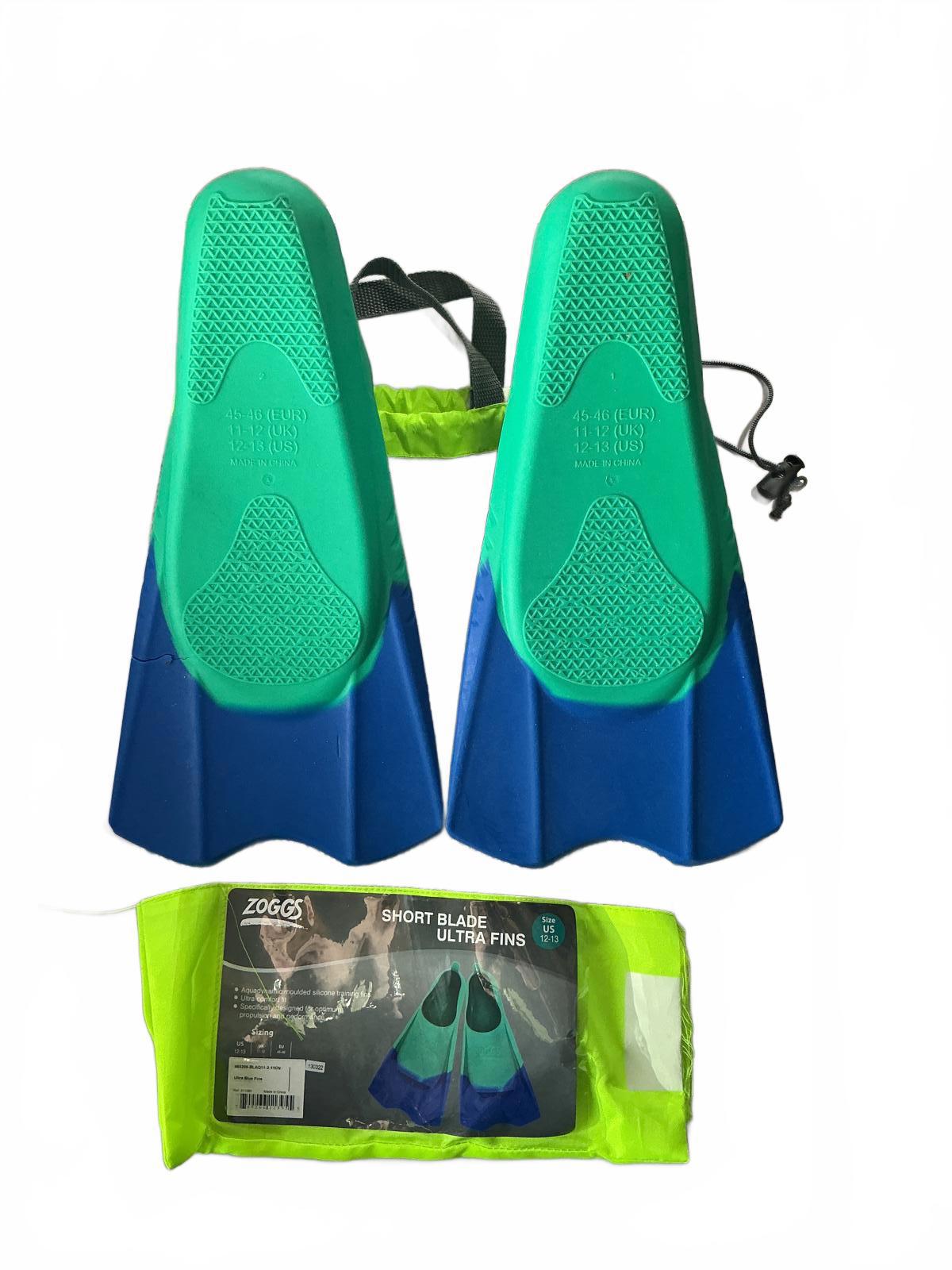 Zoggs Short Blade Ultra Fins Size 11-12