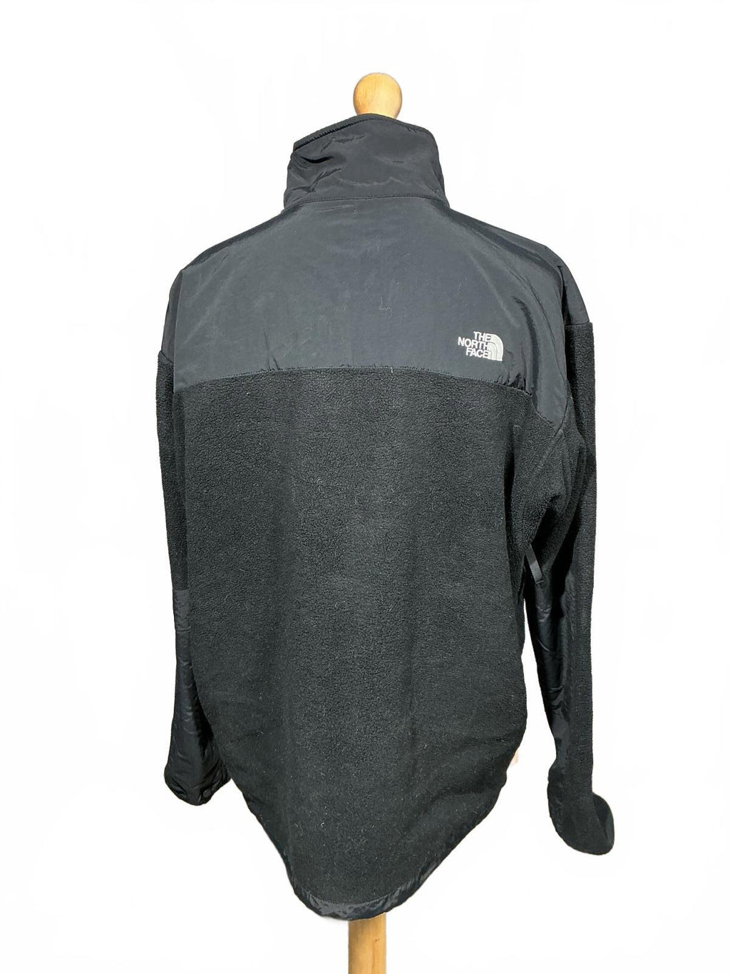 The North Face Men's Black Fleece Jacket with Zip Pockets