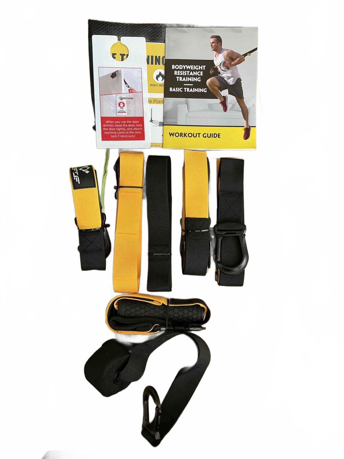 Clafut Bodyweight Resistance Training Kit with Workout Guide