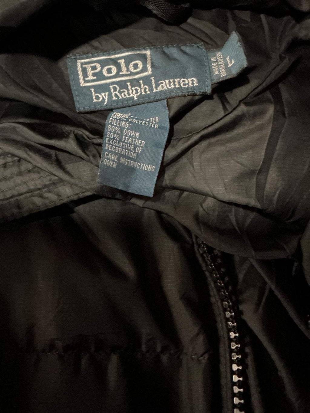 Polo Ralph Lauren Black Men's Puffer Jacket