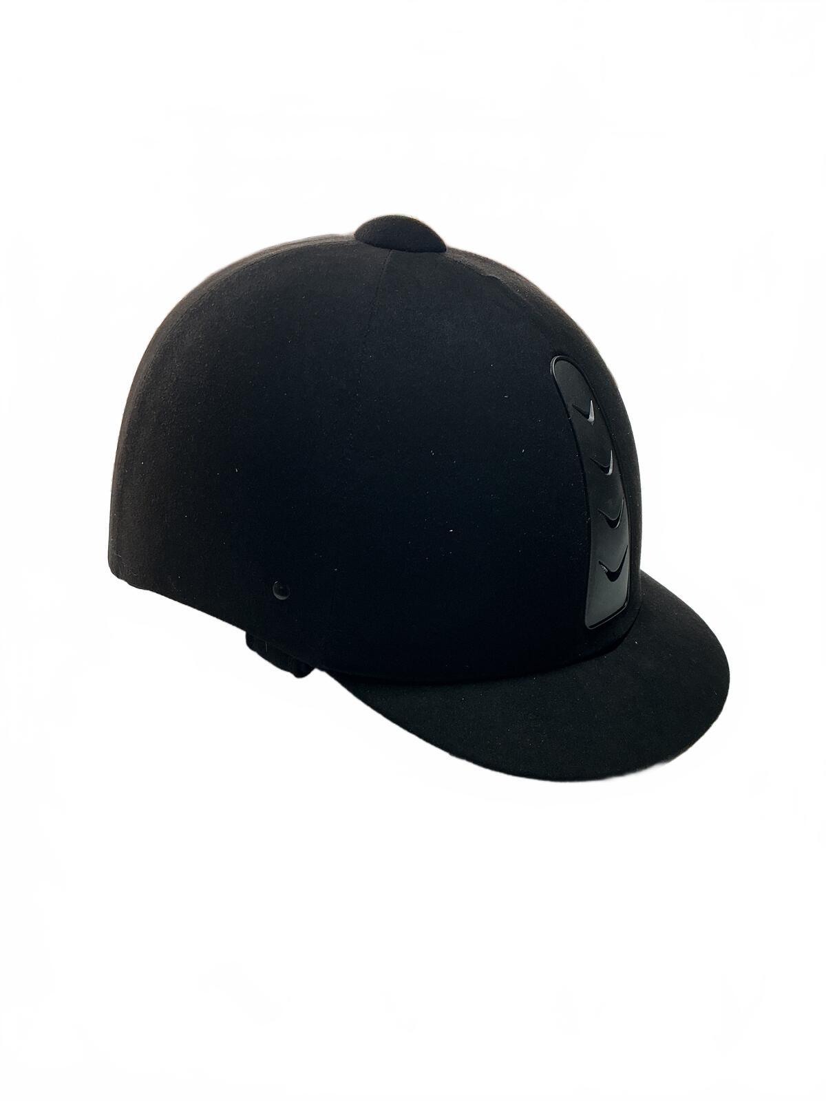 Rhinegold Pro Black Riding Helmet Dial To Fit