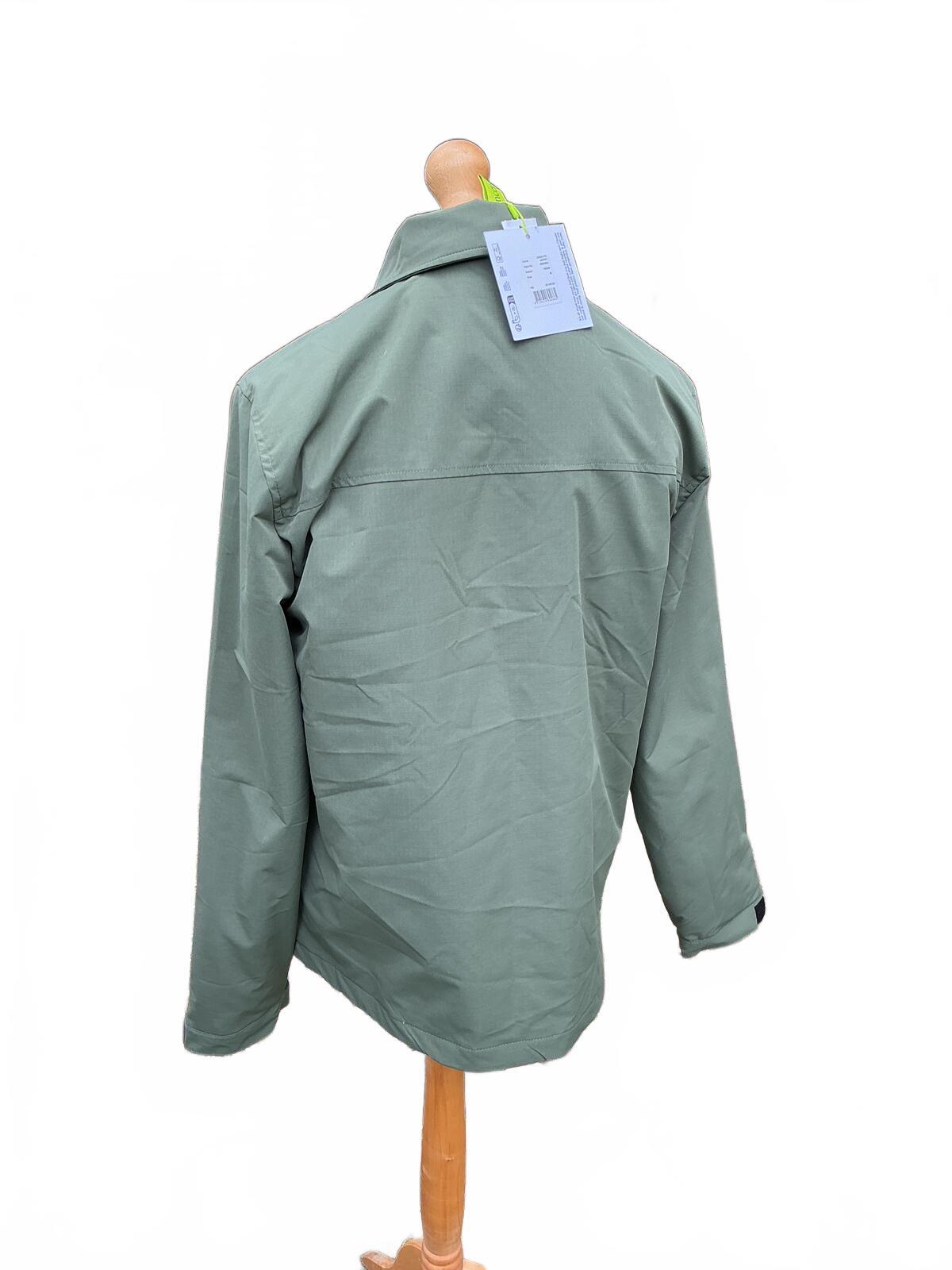 *NEW* ThejoggConcept JCMALVIN Green Jacket Size M Utility Pockets Zip Up Jacket.