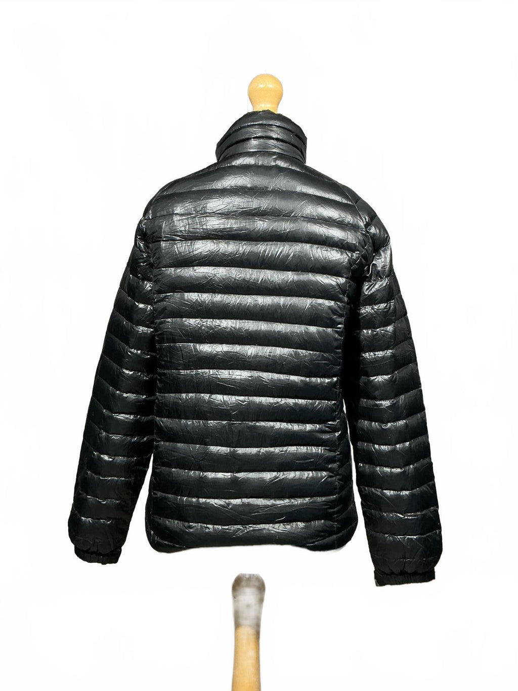 Mountain Equipment Women's Black Puffer Jacket with Pink Zipper