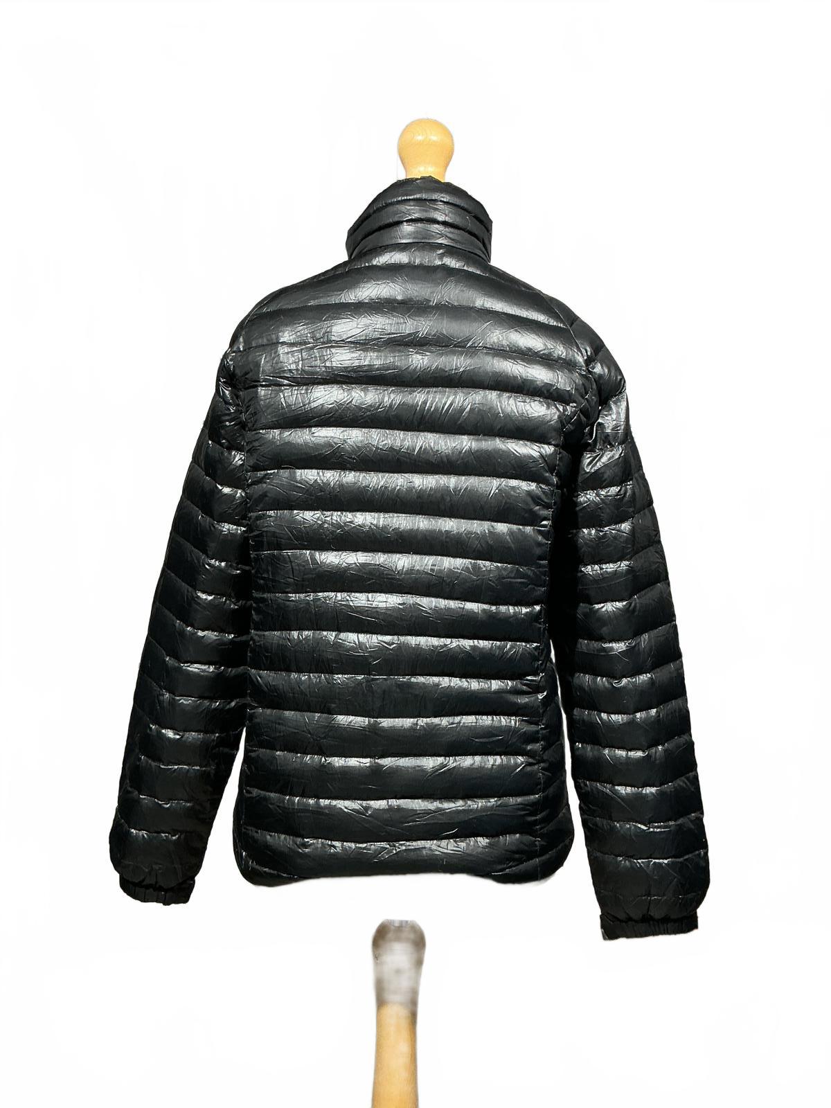 Mountain Equipment Women's Black Puffer Jacket with Pink Zipper