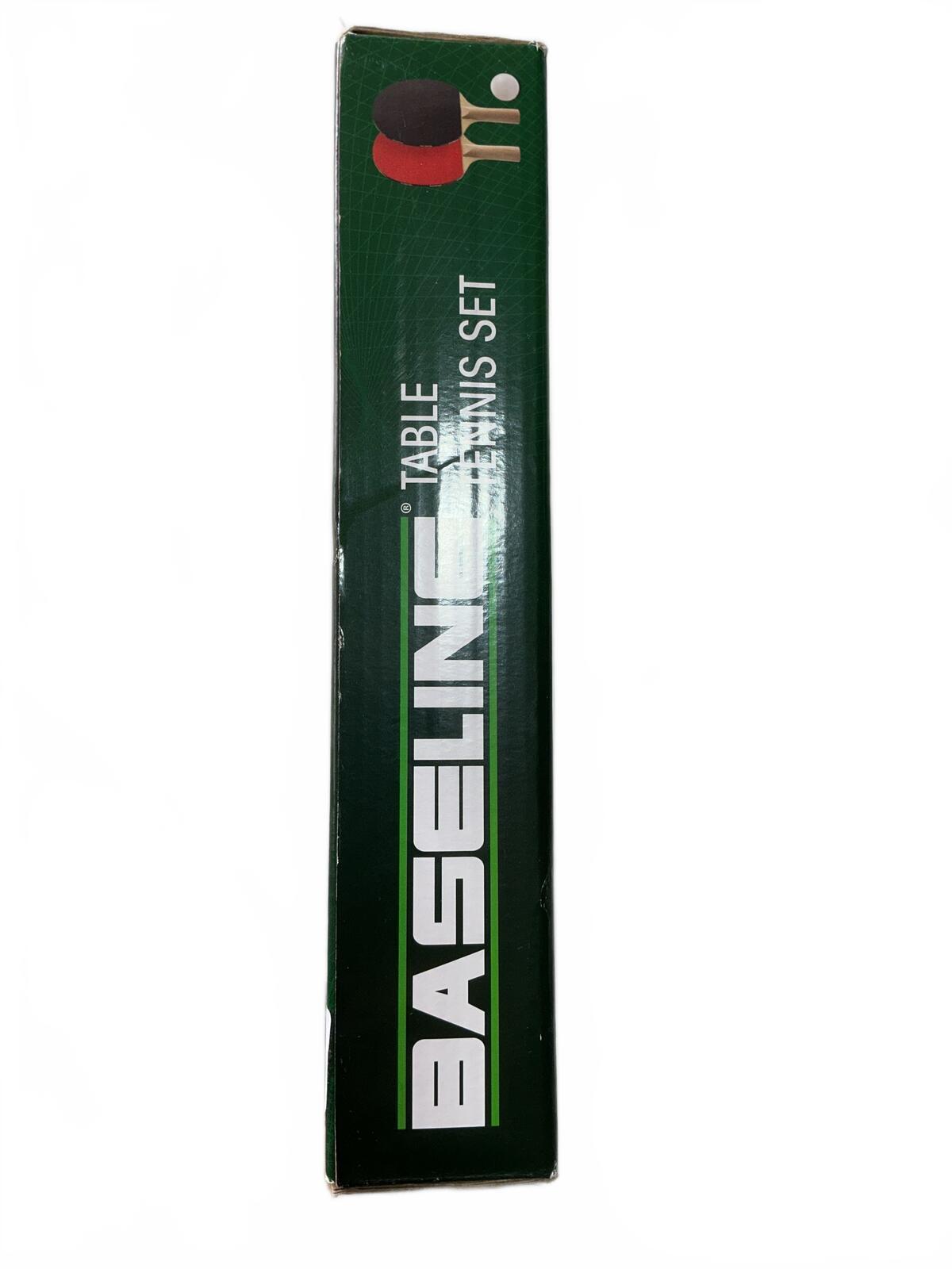Baseline Table Tennis Set with 2 Bats, 3 Balls, Net and Posts