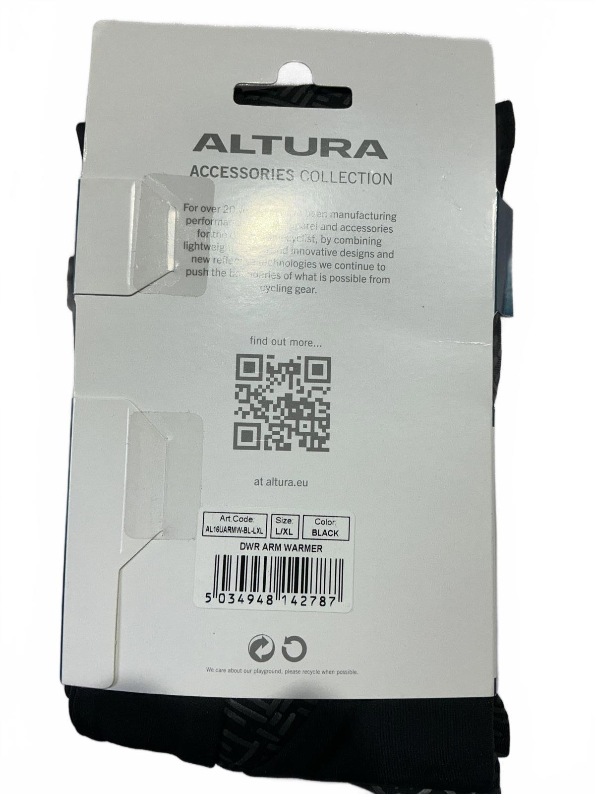 Altura Thermal DWR Arm Warmers L/XL Black