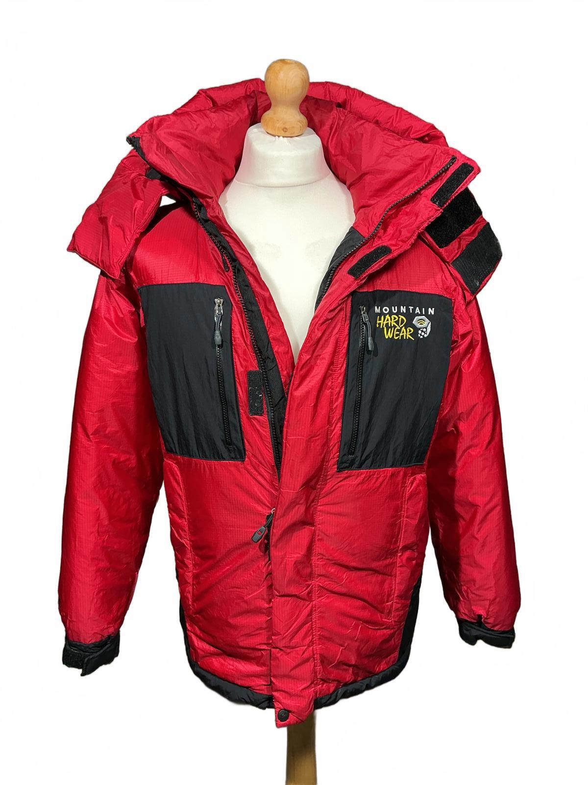 Mountain Hardwear Insulated Men's Red and Black Hooded Jacket