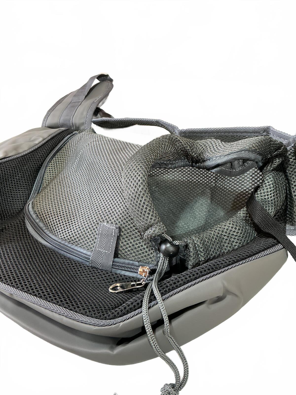 AUYAO Pet Dog Sling Carrier Adjustable Mesh Comfortable Size Medium