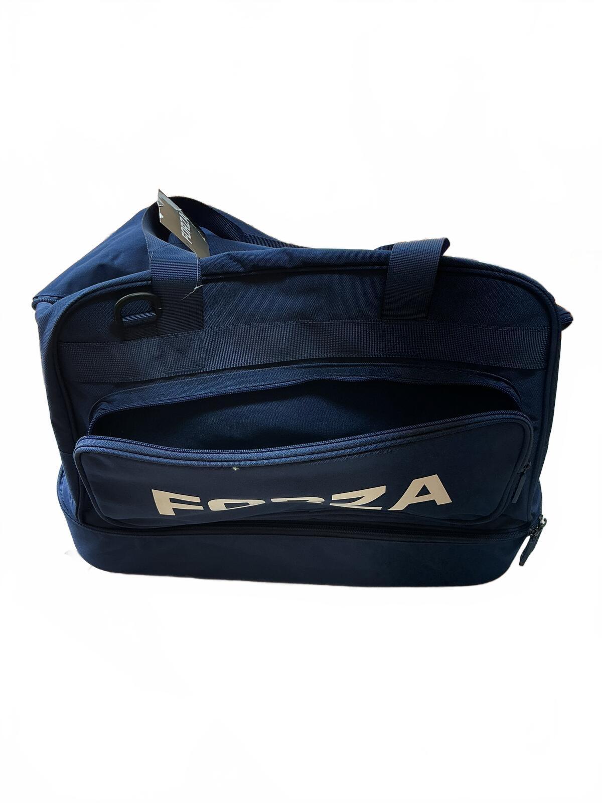 FORZA Navy Blue Sports Bag with Multiple Compartments Size Large