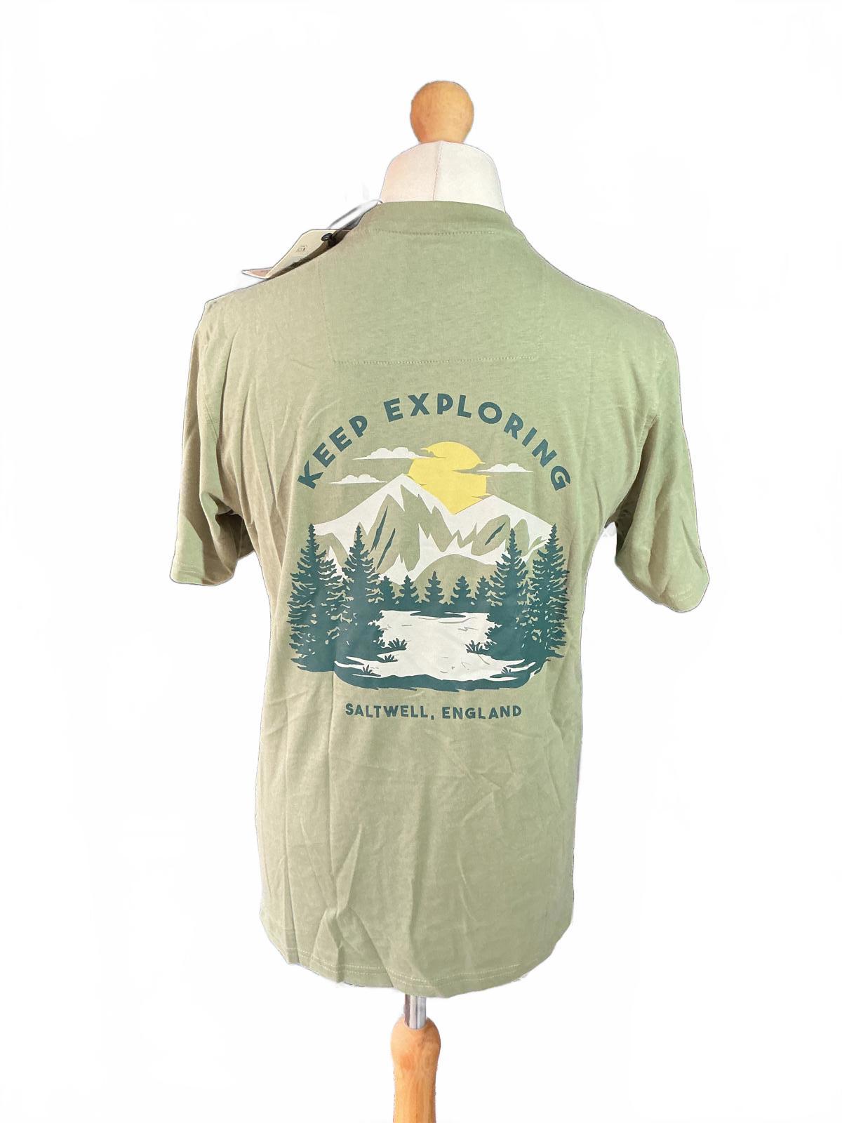 Saltwell Keep Exploring T-Shirt Size Small