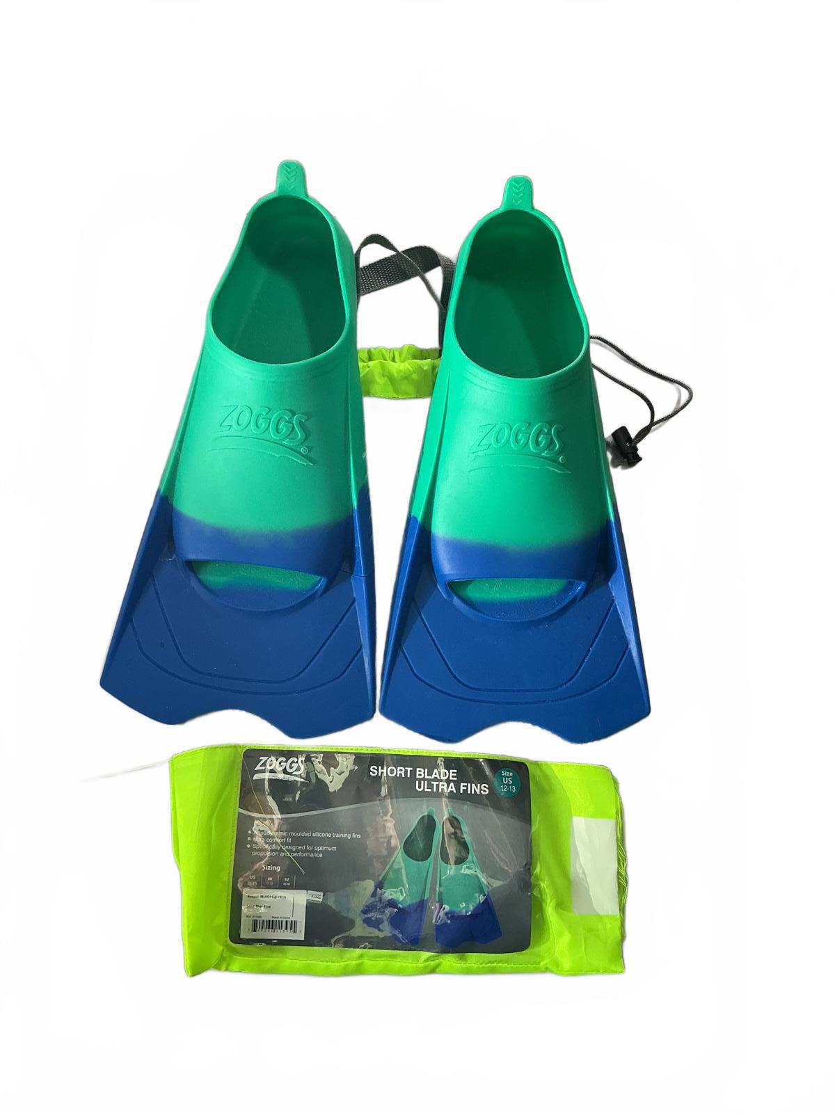 Zoggs Short Blade Ultra Fins Size 11-12