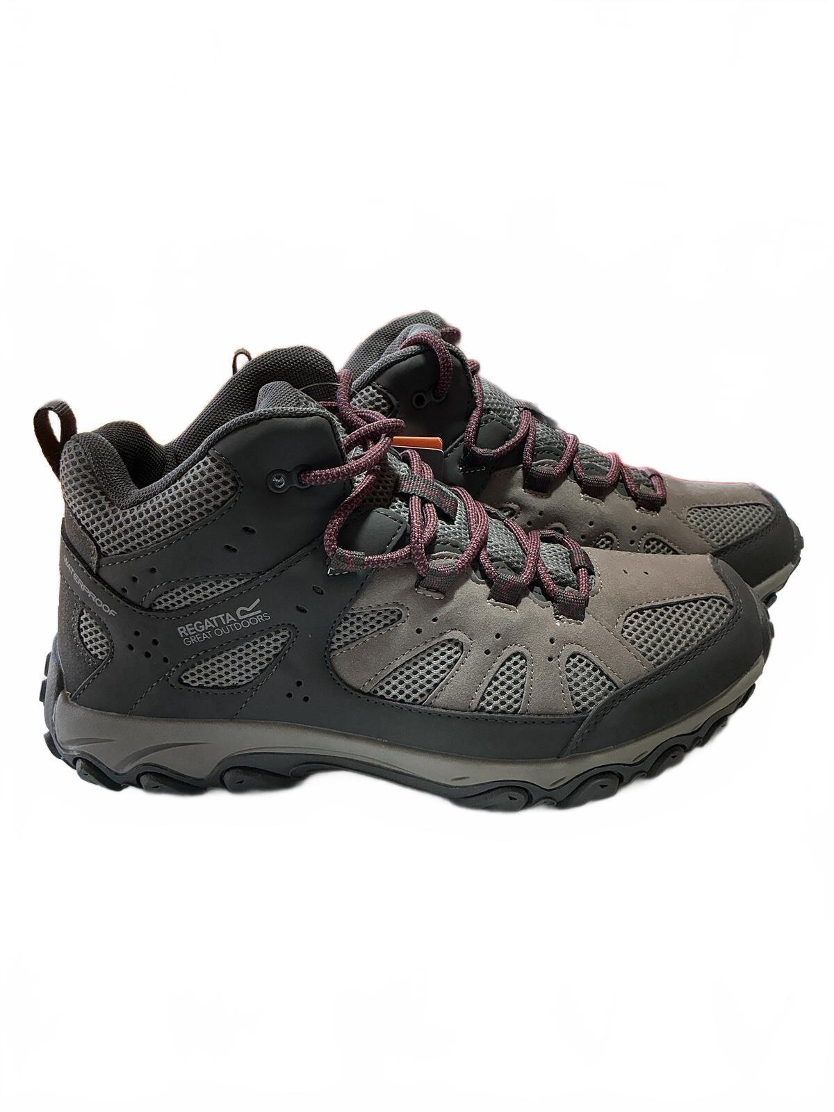 Regatta Ladies Edgepoint IV Waterproof Breathable Hiking Boots Size UK 6