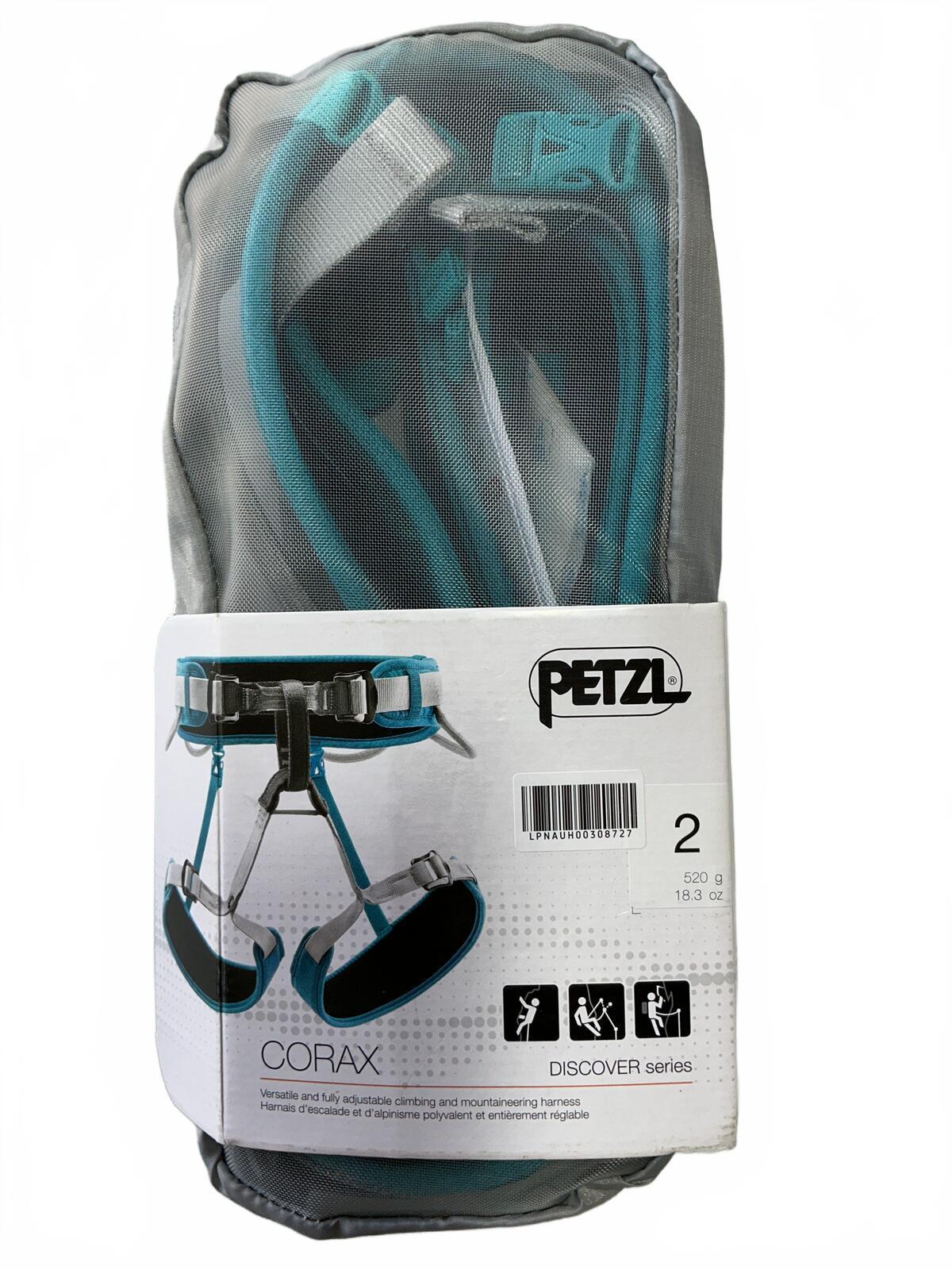 Petzl Corax Climbing Harness Size 2 Adjustable Versatile Outdoor Gear
