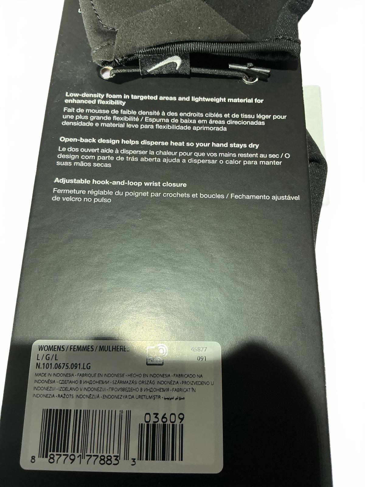 Nike Vapor Women's Training Gloves Large