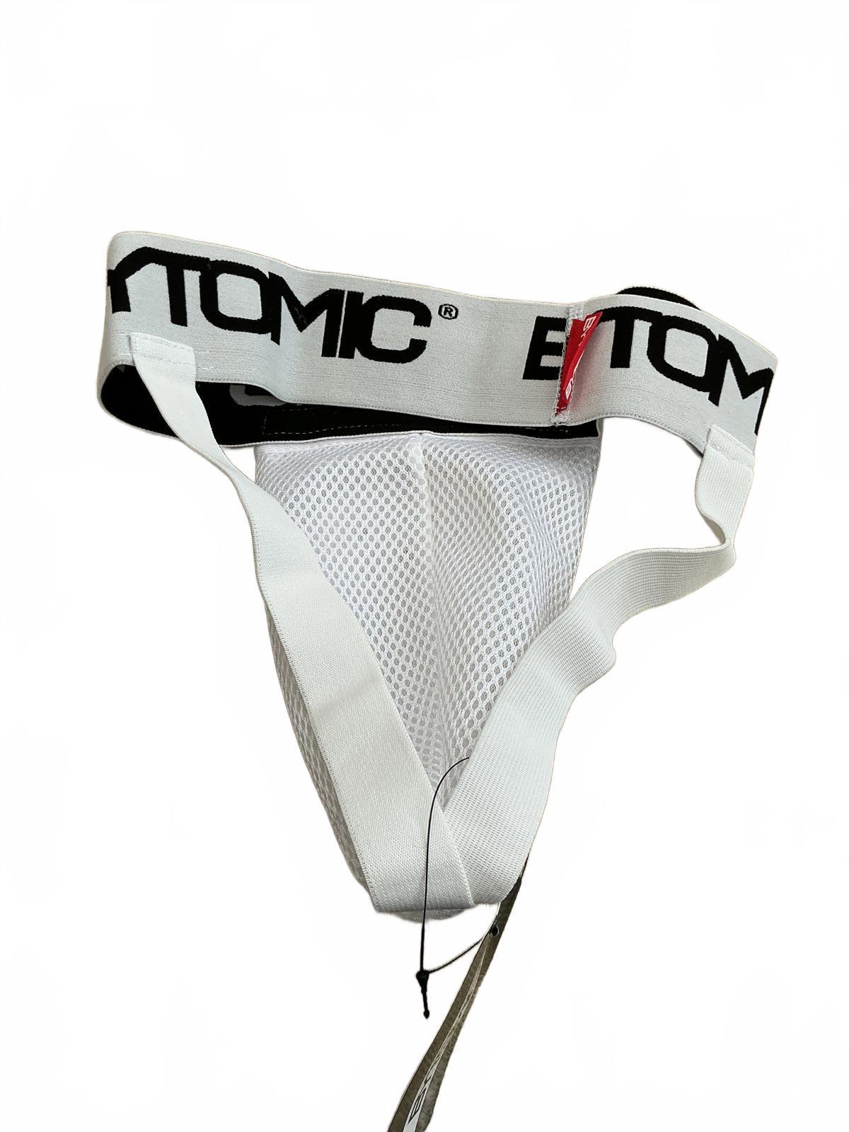 Bytomic White Mesh Groin Guard Jockstrap Size S