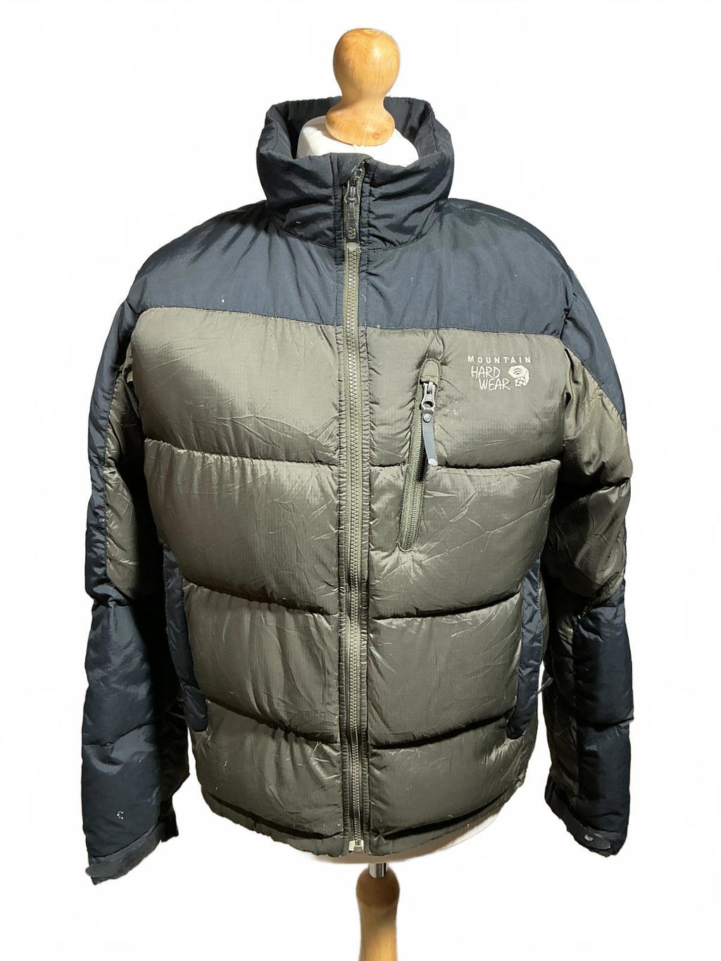 Mountain Hardwear Men's Puffer Jacket Olive and Black