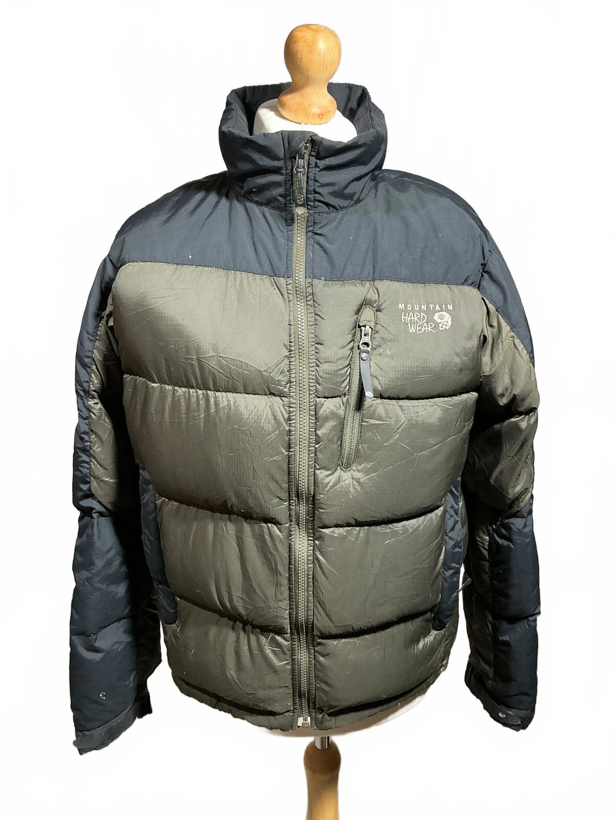 Mountain Hardwear Men's Puffer Jacket Olive and Black