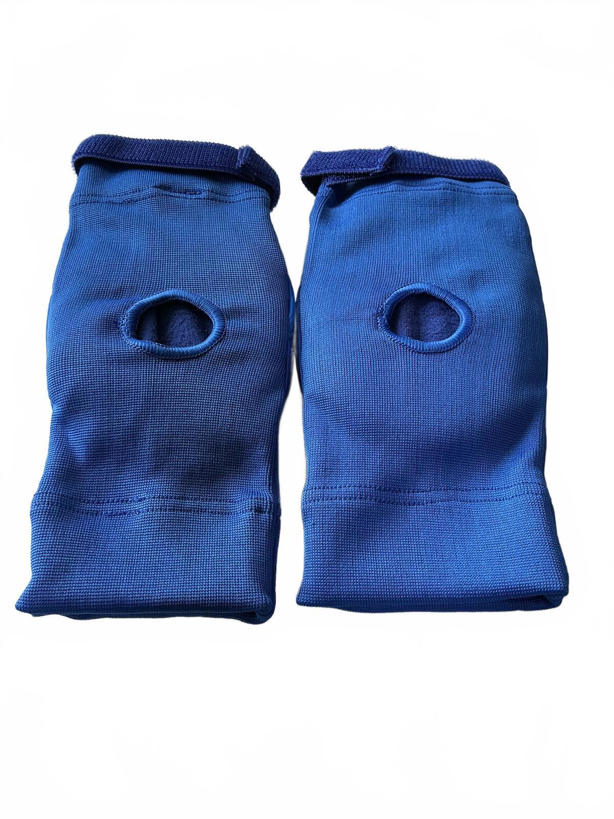 RDX Blue Padded Elbow/Knee Guards Size L 170-180cm Pair for Combat Sports