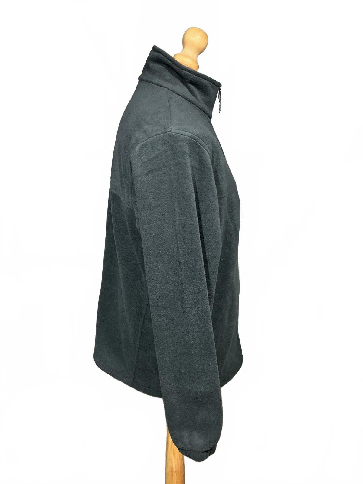 Columbia Men's Grey Fleece Jacket with Full Zip