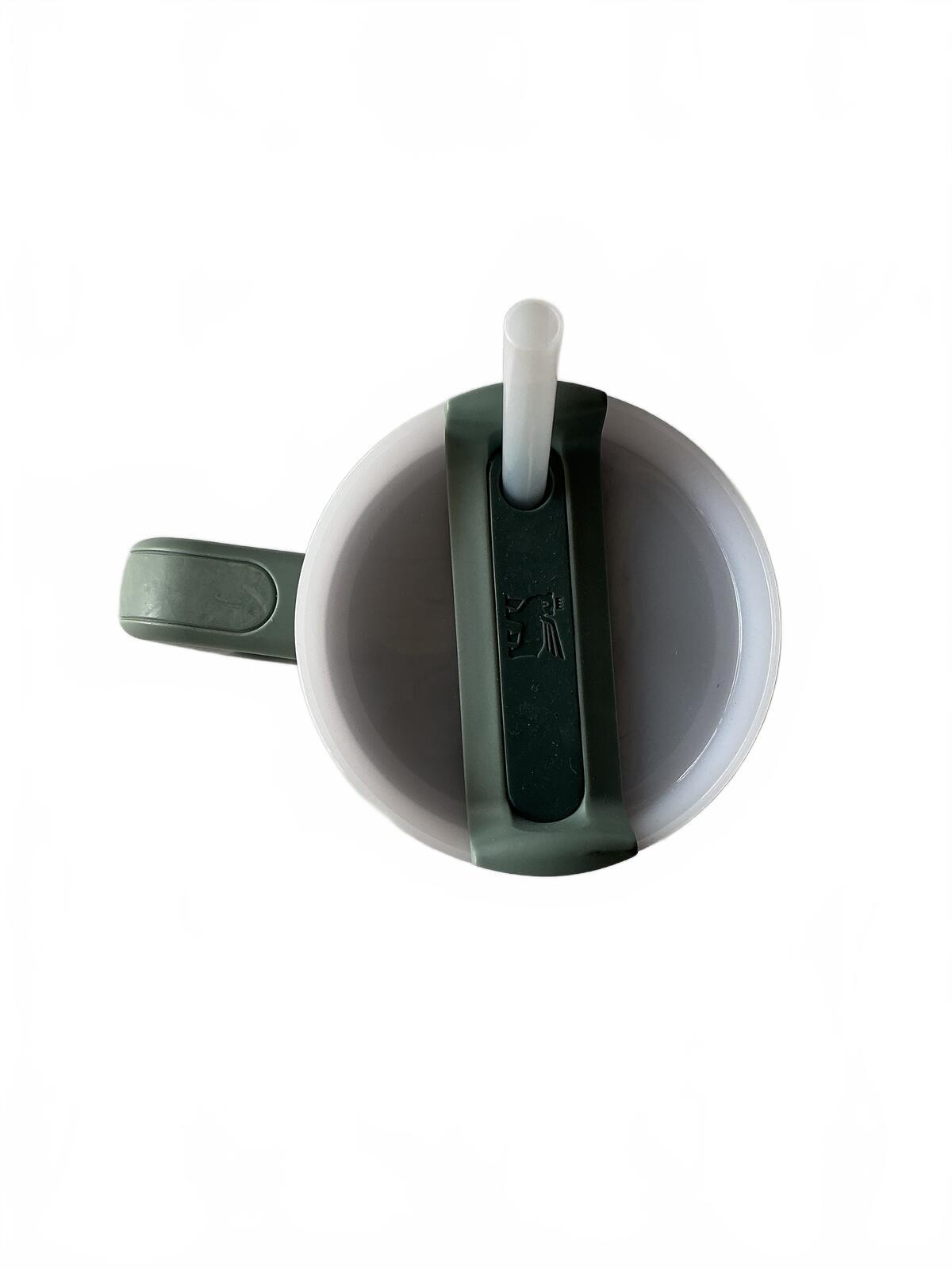 Stanley Insulated Travel Mug with Handle and Straw 40oz/1.18l  Green