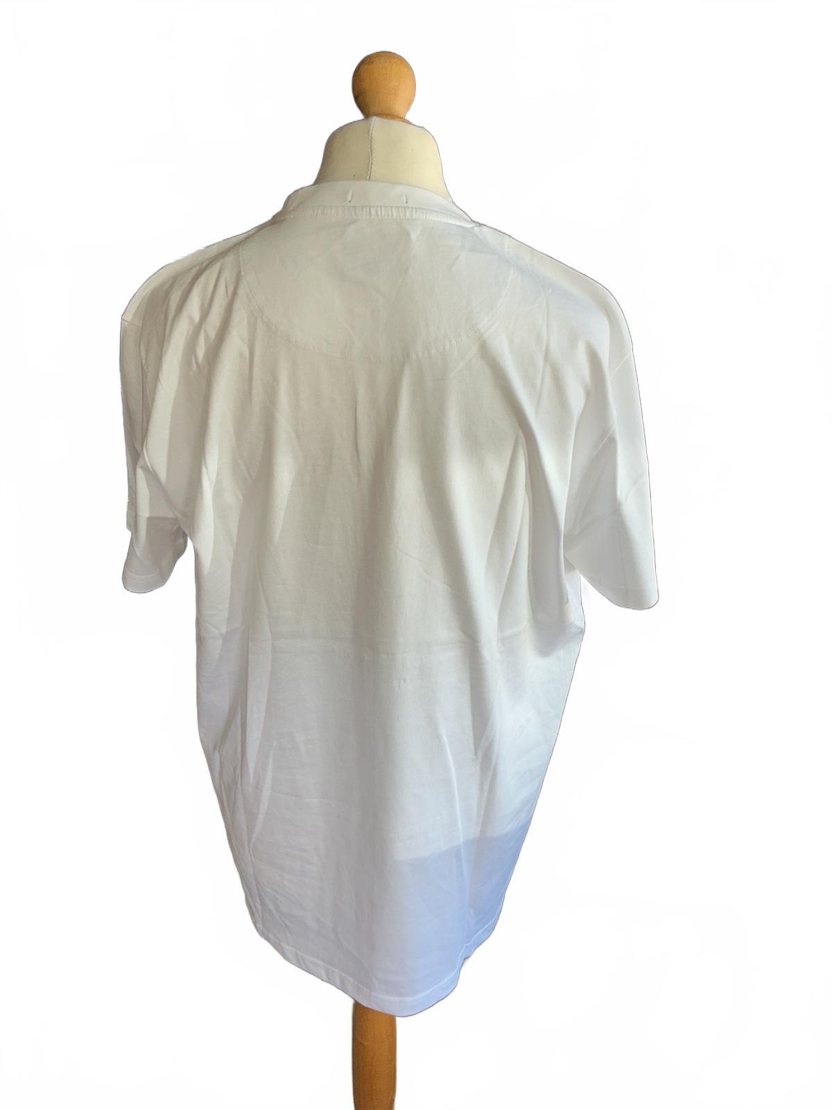 Weekend Offender Deadstock White Graphic T-Shirt Size Regular XL
