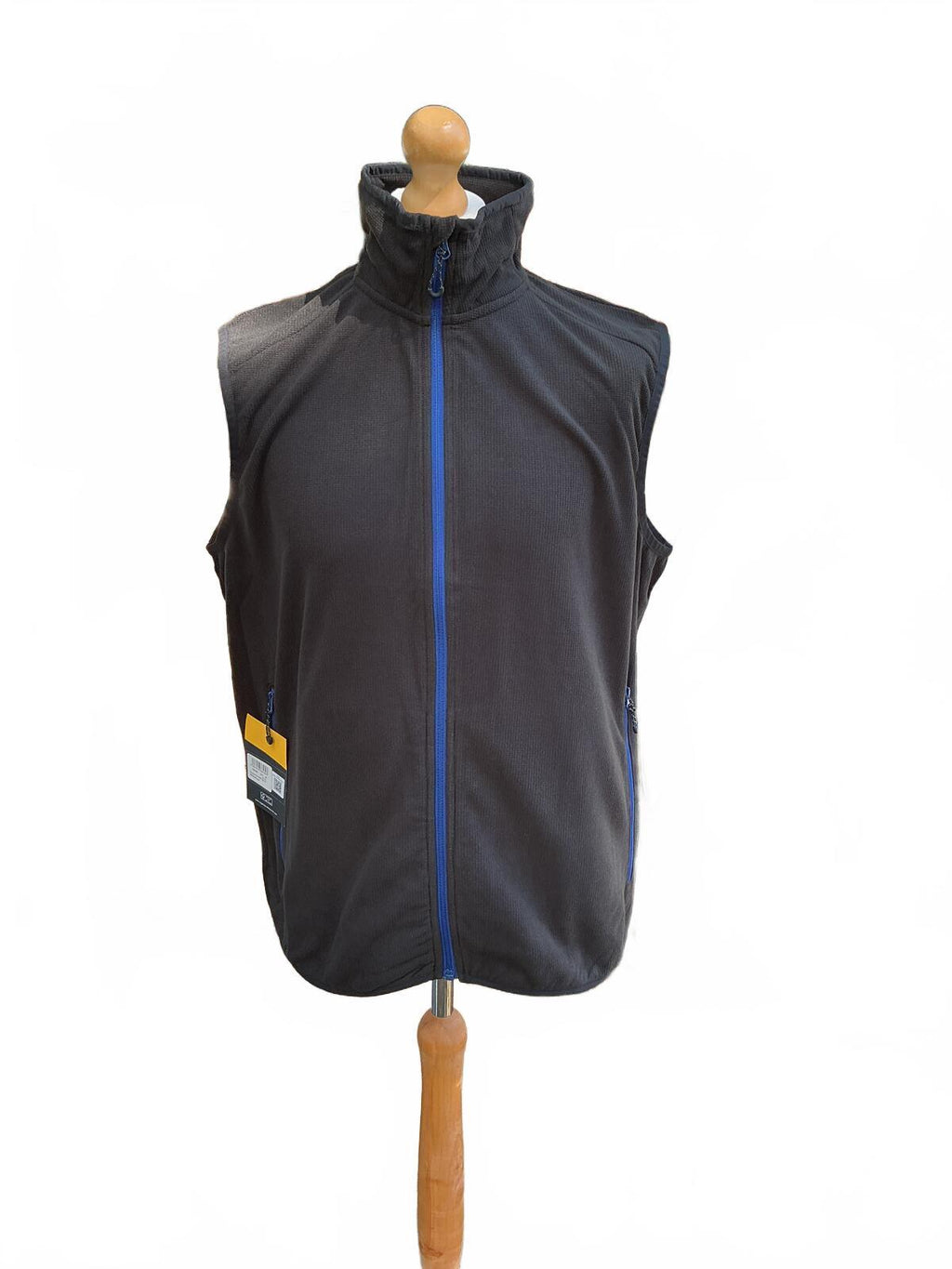 *NEW* Regatta Professional TRF695 Black Blue Fleece Gilet Bodywarmer UK XL