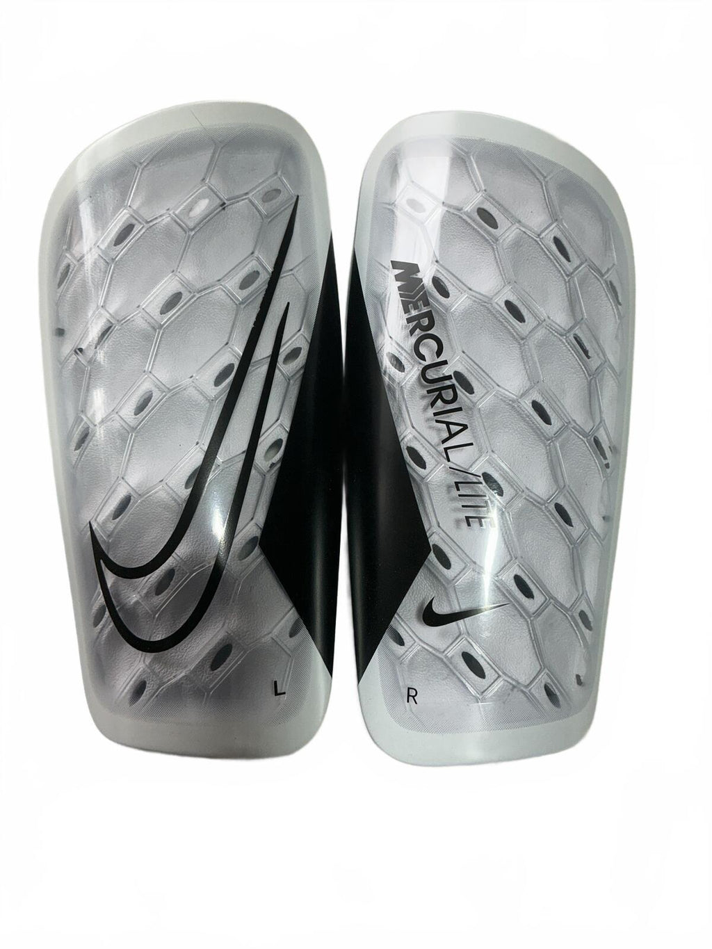Nike Mercurial Lite Football Shin Guards with Carry Bag
