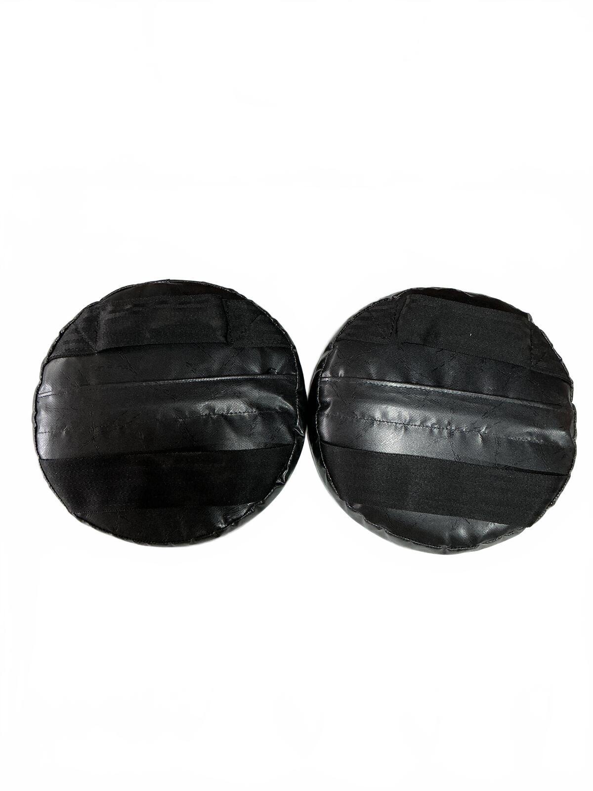 Bytomic Black Round Strike Pads Training Pads One Size Pair MMA Kickboxing