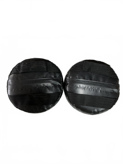 Bytomic Black Round Strike Pads Training Pads One Size Pair MMA Kickboxing