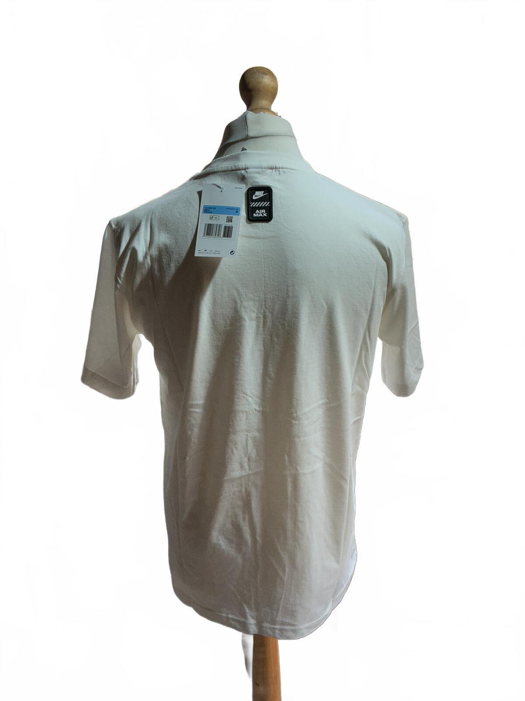 Nike Air Max White T-Shirt Size Regular M Casual Comfortable Fit