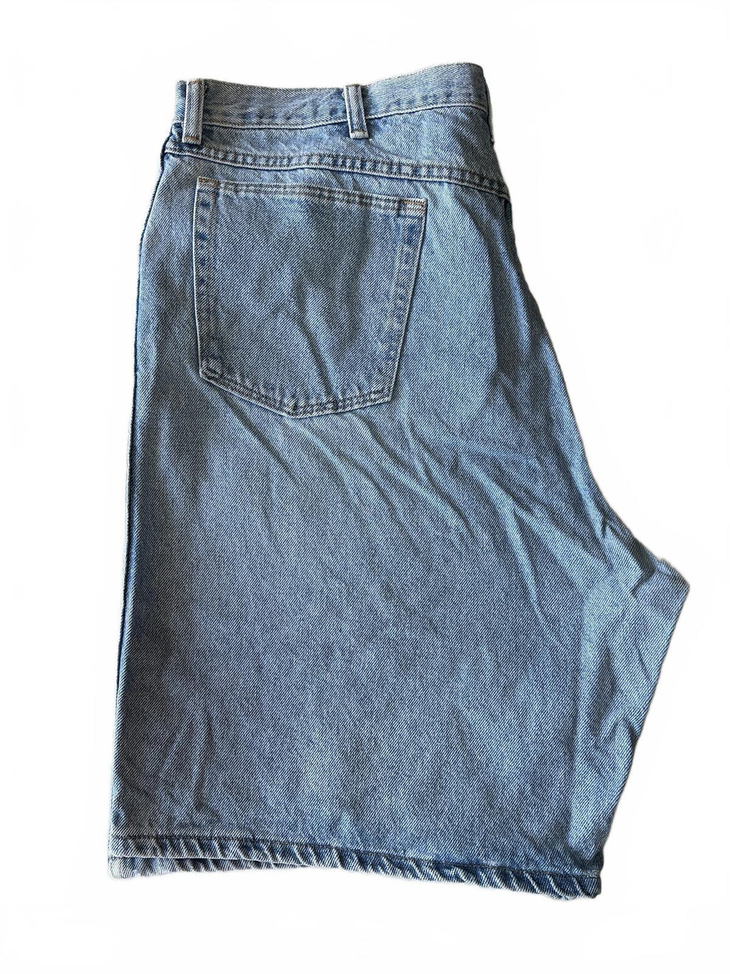 Wrangler Light Blue Denim Shorts Casual Summer Wear Size Waist 36in.