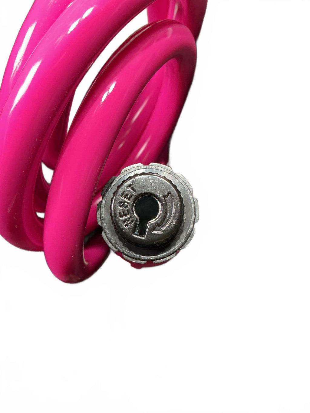 Cat Eye AMPP1100 USB Rechargeable Bike Light Set with Lock Cable Pink