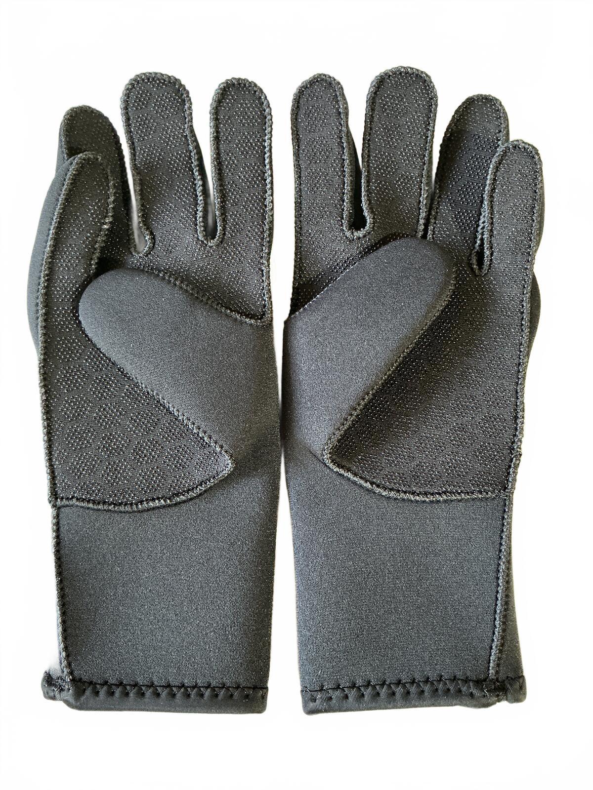 Two pairs Dizokizo Diving Gloves Black Size M Waterproof Neoprene Grip Gloves
