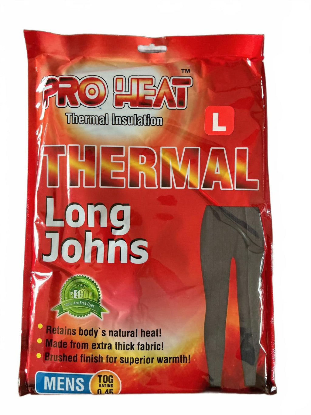 Pro Heat Thermal Long Johns Mens Size L
