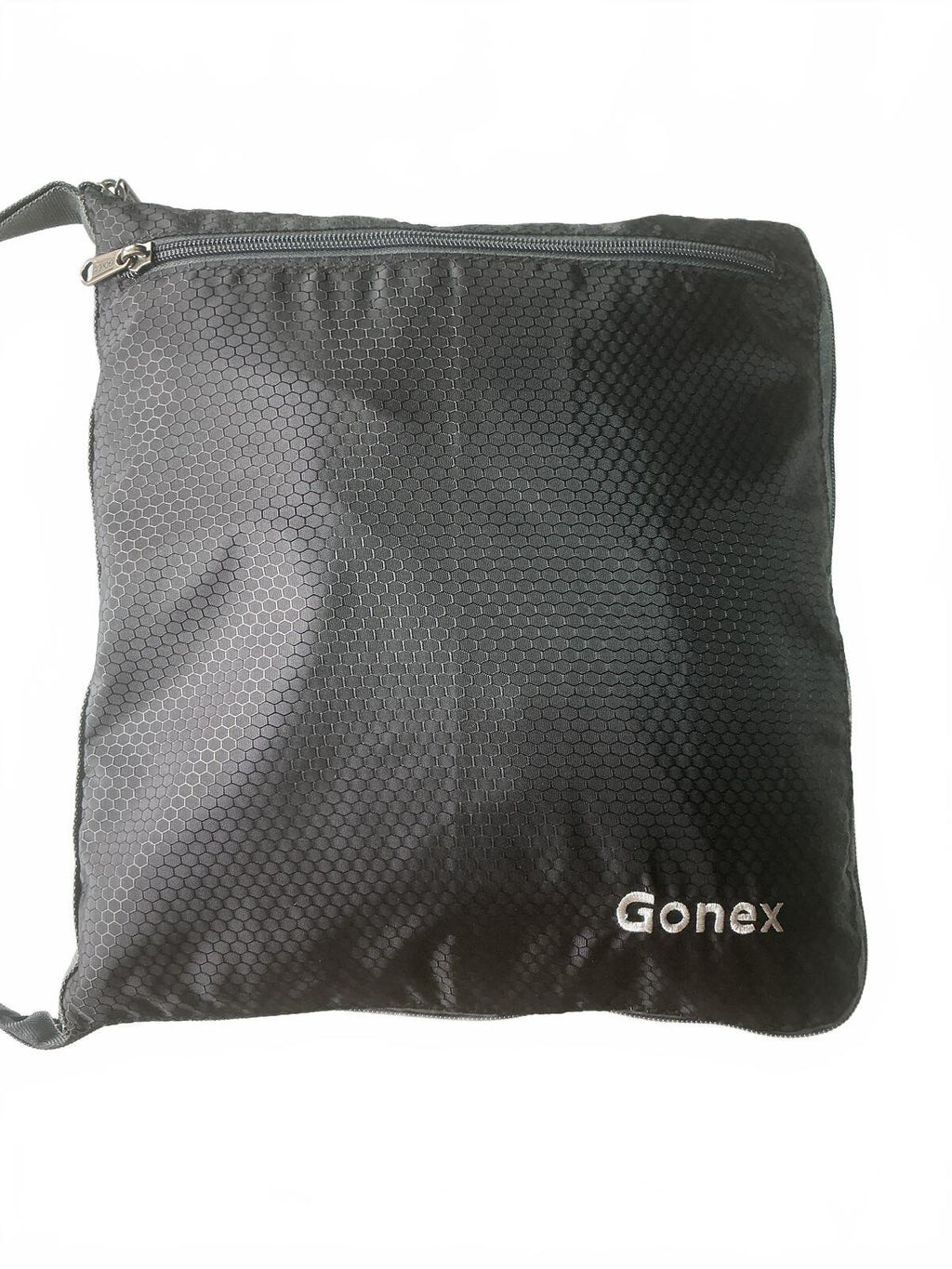 Gonex Large Black Foldable Travel Duffel Bag with Shoulder Strap
