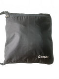 Gonex Large Black Foldable Travel Duffel Bag with Shoulder Strap