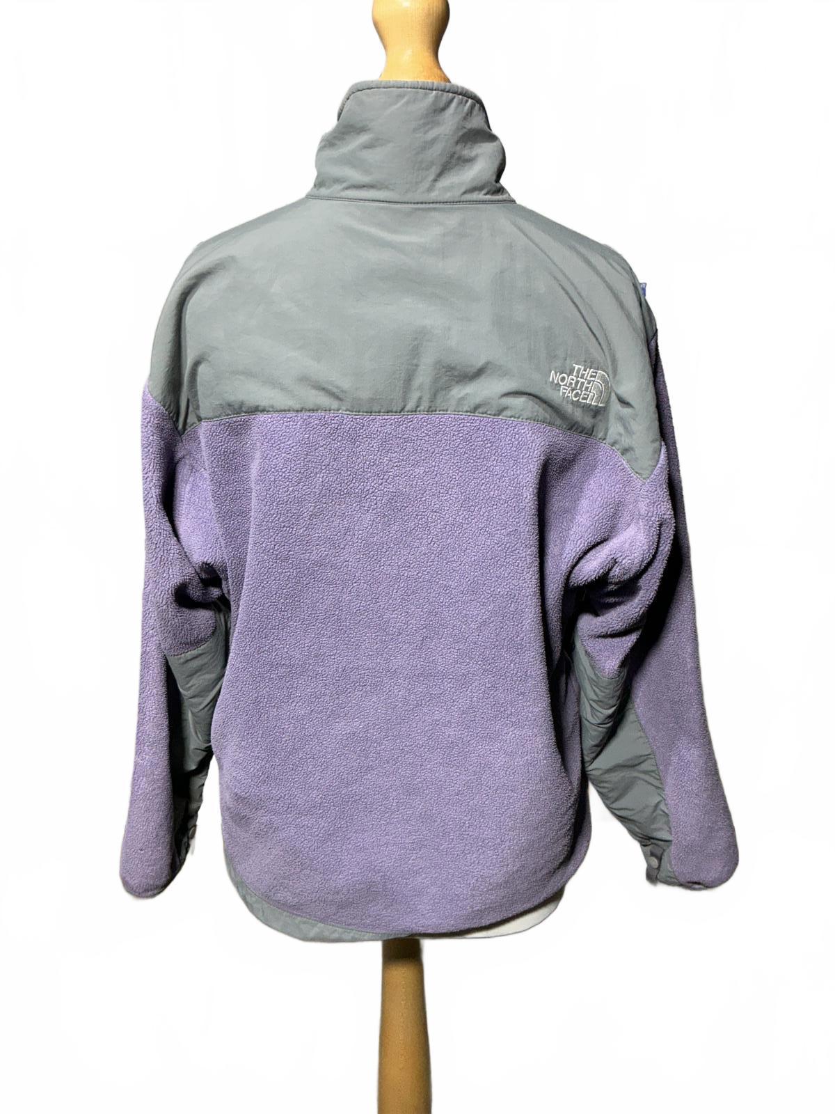 The North Face Women's Fleece Jacket in Grey and Lilac