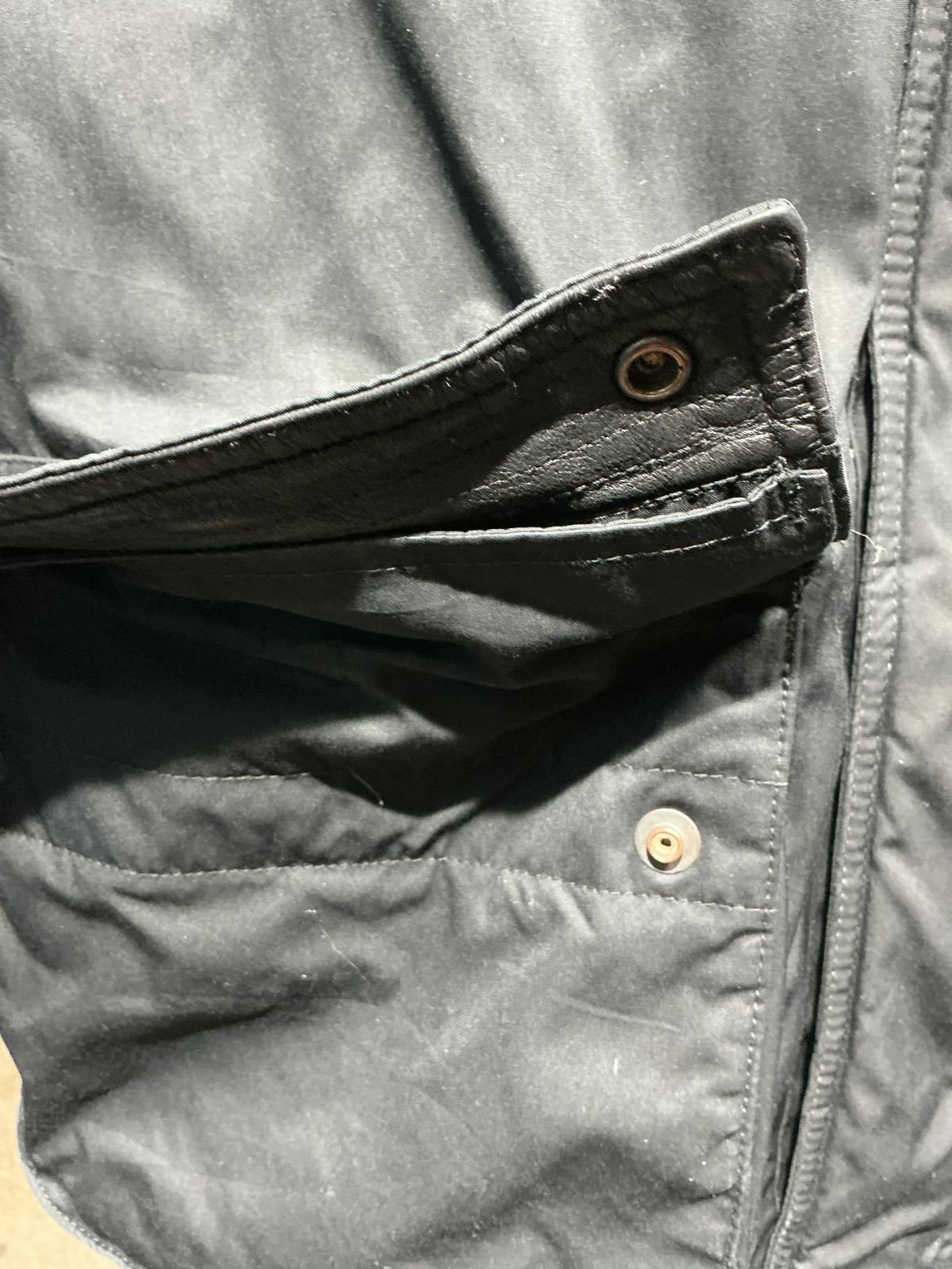 Black Men's Utility Ralph Lauren Jacket with Multiple Pockets and Hood