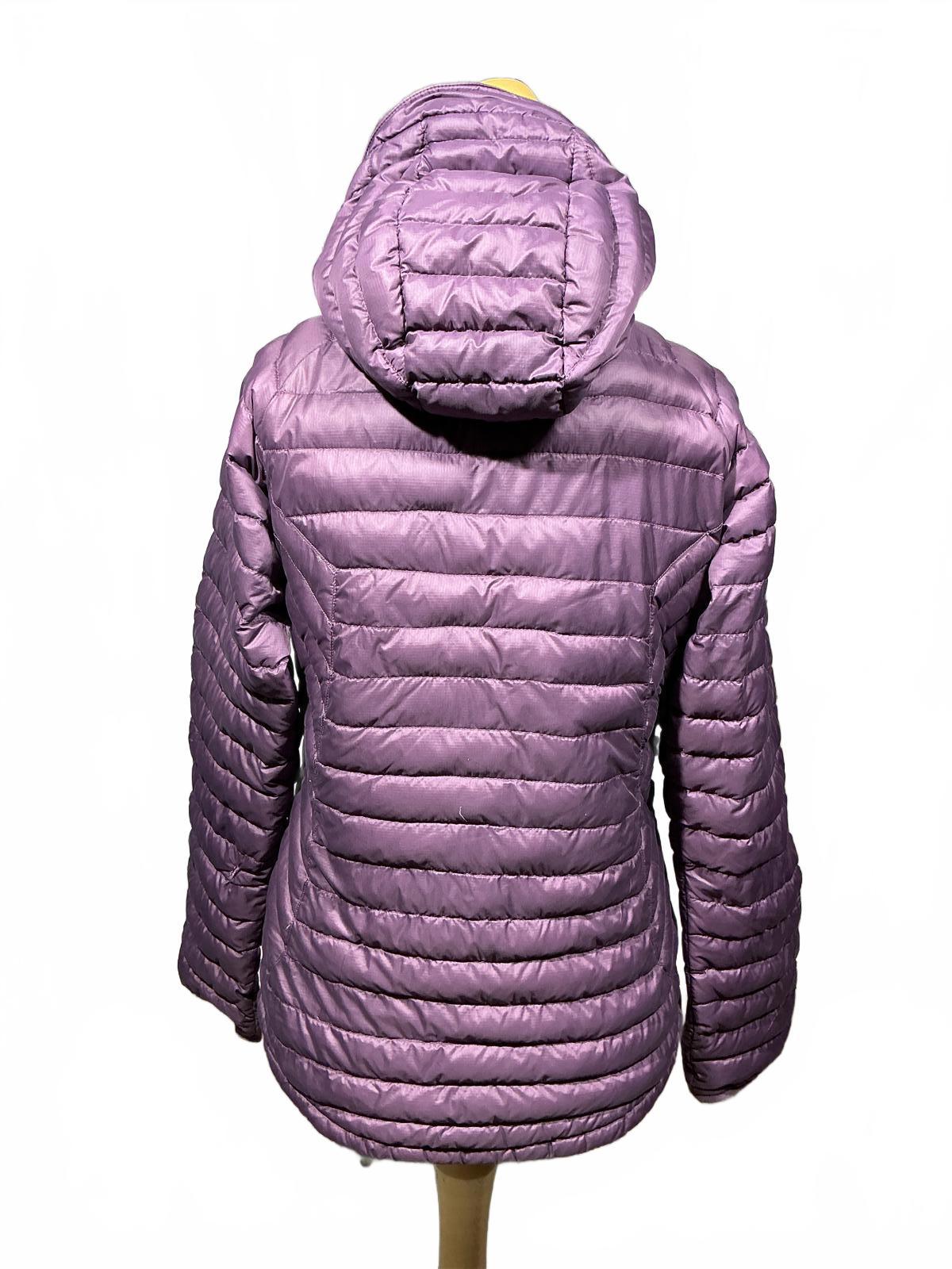 Rab Puffer Jacket Women's Purple Hooded