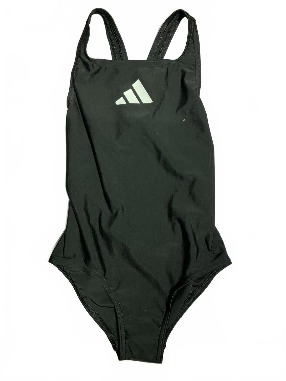 Adidas Black One-Piece Girls Swimsuit age 7-8